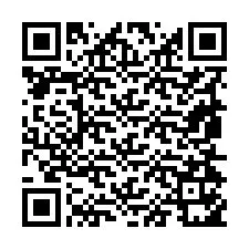 QR-код для номера телефона +19854151195