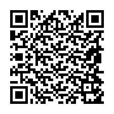 Codice QR per il numero di telefono +19854151275