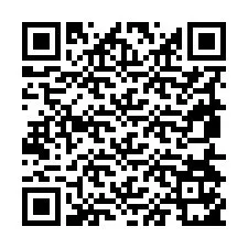 Codice QR per il numero di telefono +19854151300