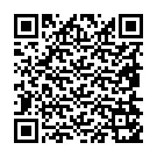 QR kód a telefonszámhoz +19854151412