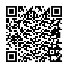 QR Code pour le numéro de téléphone +19854151857