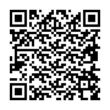 Codice QR per il numero di telefono +19854158602