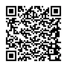 Kod QR dla numeru telefonu +19854420020