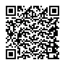 QR Code for Phone number +19854420034