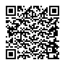 Kode QR untuk nomor Telepon +19854420304