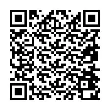 Kode QR untuk nomor Telepon +19854420383