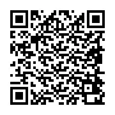 Kode QR untuk nomor Telepon +19854420426