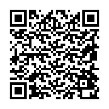 Kod QR dla numeru telefonu +19854420611