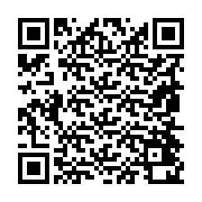 QR-code voor telefoonnummer +19854420695