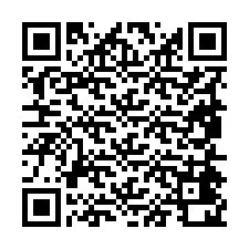 Kode QR untuk nomor Telepon +19854420832