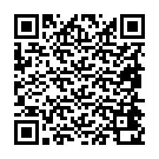 Codice QR per il numero di telefono +19854420863