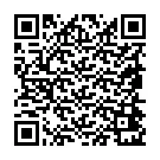 Código QR para número de teléfono +19854421068