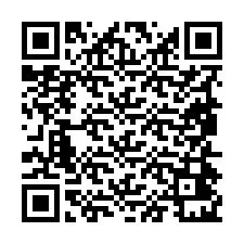 QR код за телефонен номер +19854421076