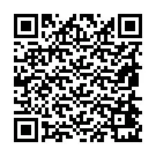 Codice QR per il numero di telefono +19854421145