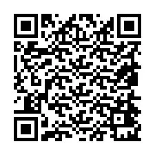 Código QR para número de teléfono +19854421149