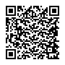 QR kód a telefonszámhoz +19854421166