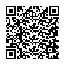 Kode QR untuk nomor Telepon +19854421182