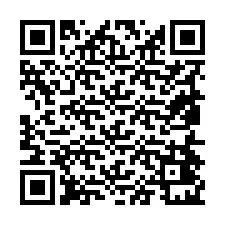 QR kód a telefonszámhoz +19854421209