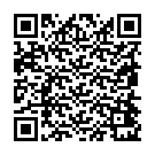 QR kód a telefonszámhoz +19854421244