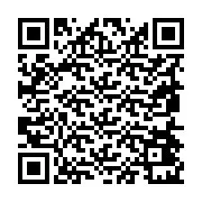 QR kód a telefonszámhoz +19854421304