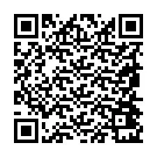 QR-code voor telefoonnummer +19854421374