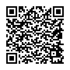 QR код за телефонен номер +19854421689