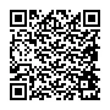 QR-код для номера телефона +19854421766