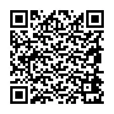 QR-код для номера телефона +19854421820