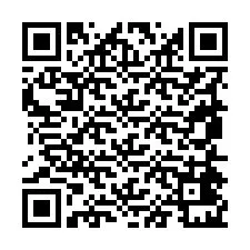 Código QR para número de telefone +19854421830