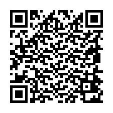 電話番号のQRコード +19854422014