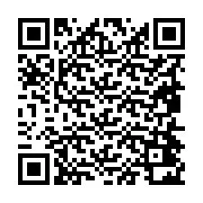 QR Code pour le numéro de téléphone +19854422252