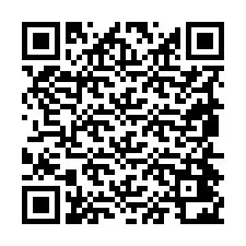 QR kód a telefonszámhoz +19854422264