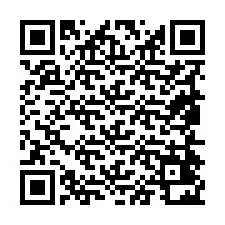 QR-code voor telefoonnummer +19854422429