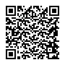 QR kód a telefonszámhoz +19854422521