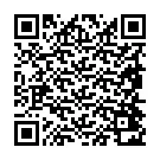 QR-code voor telefoonnummer +19854422672