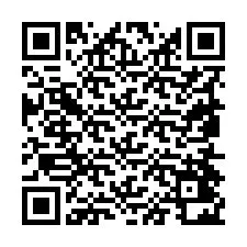 Código QR para número de teléfono +19854422688