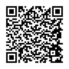 Codice QR per il numero di telefono +19854422724