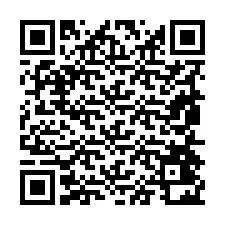 QR kód a telefonszámhoz +19854422735