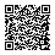 QR kód a telefonszámhoz +19854422854