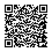 Código QR para número de telefone +19854422858