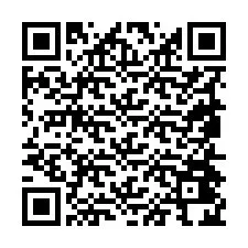 QR-Code für Telefonnummer +19854424368