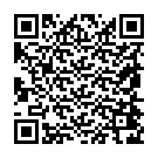 Código QR para número de teléfono +19854426131