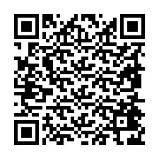 QR kód a telefonszámhoz +19854426982