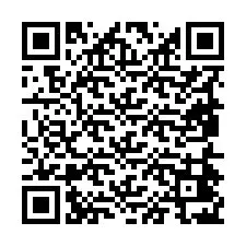 QR-code voor telefoonnummer +19854427006