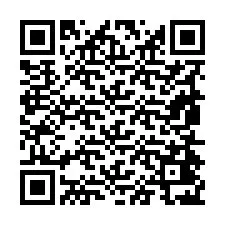 Codice QR per il numero di telefono +19854427195