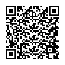 QR-Code für Telefonnummer +19854428660