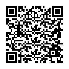 Kod QR dla numeru telefonu +19854428790