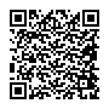 QR-code voor telefoonnummer +19854429473