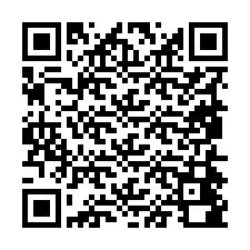 QR kód a telefonszámhoz +19854480056