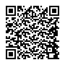 QR kód a telefonszámhoz +19854480636